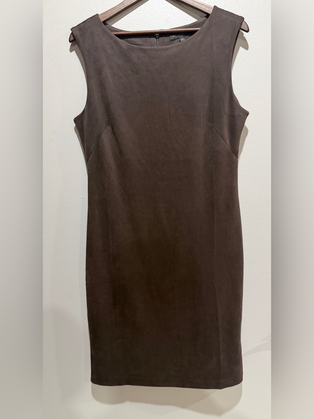 Banana Republic Dark Brown Sleeveless Soft Sheath Dress size M